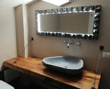 CORNICE Specchio FERRO BATTUTO