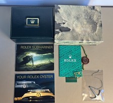 Rolex Submariner Set 5513-16800-16610 Eng 1988 Box Ref. 67.00.03 NO WATCH