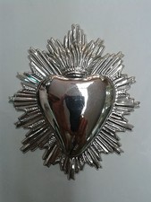 EX VOTO CUORE CON RAGGI IN