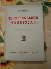 Termodinamica Industriale - C.A.Cavalli - Ed.Hoepli 1941