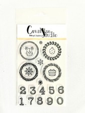 plancia di 21 timbri per scrapbooking