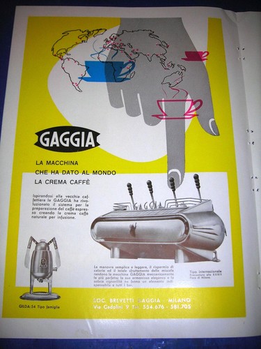Gaggia caffe espresso gilda - caffe',