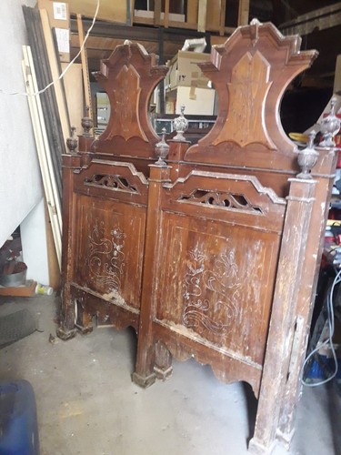 Antica testiera letto fine - letto,