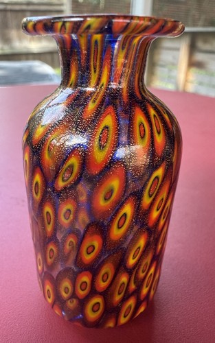 Vaso multicolore vintage - vaso,