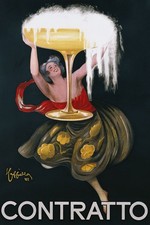 Vinatge Contratto Poster by