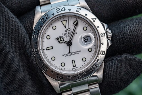 Rolex explorer 16570 silver - explorer,