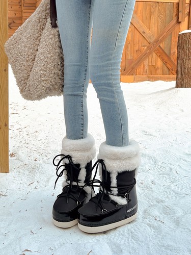 Moon boot donna fondo spesso - boot,