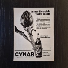 1968 Cynar - Original AD Advertising 26x33 Pubblicità Vintage