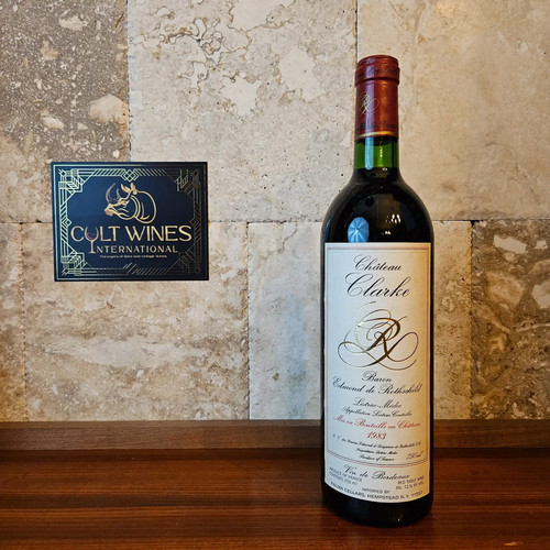 1983 chateau clarke bordeaux - clarke,