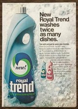 1972 Royal Trend Dishwashing
