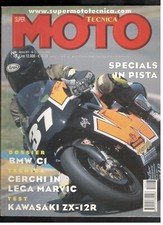 MOTO TECNICA 3/2001 KAWASAKI ZX 12R-BMW C1-DUCATI POMPONE-I CERCHI IN MAGNESIO