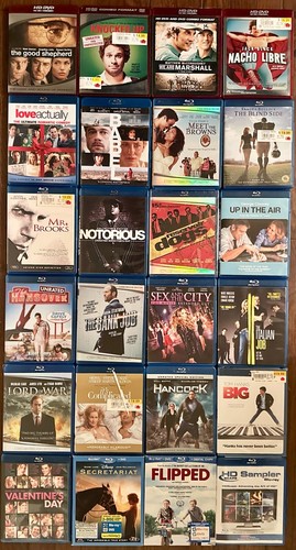 Various blu ray dvd movies - ray,