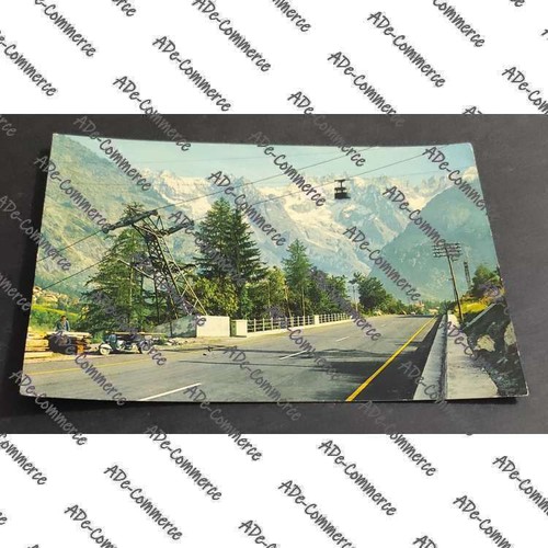 Cartolina courmayeur nuova - la,