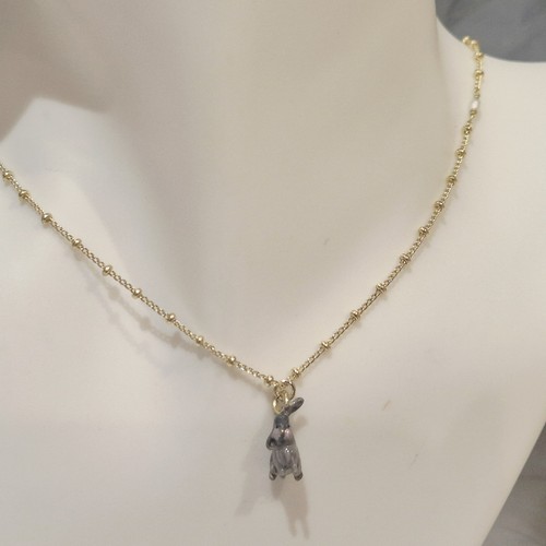 Collana coniglio smaltato - , les