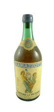 Vecchia bottiglia liquore - vecchia,