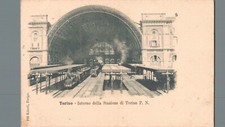 Torino interno stazione di Torino Porta Nuova  F. piccolo  spedita