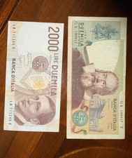 Lotto 2 Banconote Repubblica