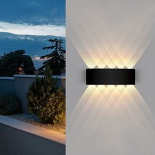 Applique led da esterno doppia