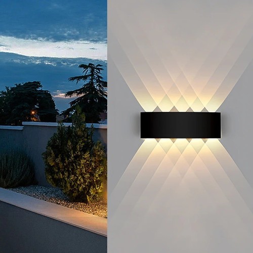 Applique led esterno - esterno, doppia