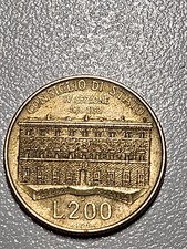 MONETA DA 200 LIRE CONSIGLIO DI STATO CENTENARIO 1890-1990