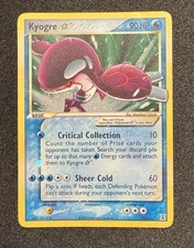 Kyogre Gold Star 112/113 Holo ENG 
