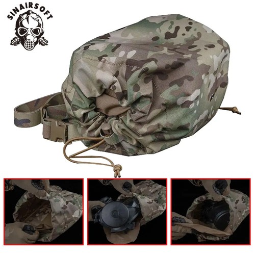 Tactical molle pouch - pouch, mask