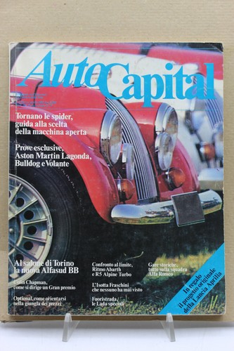 Rivista auto capital alfasud - auto,