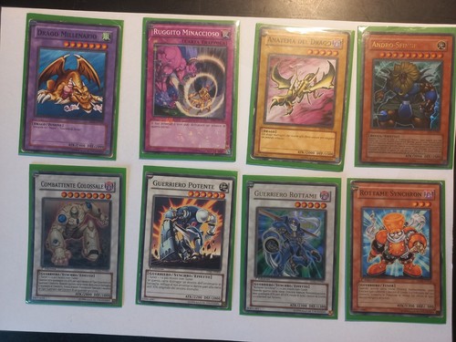 Lotto carte rare oh - 8,