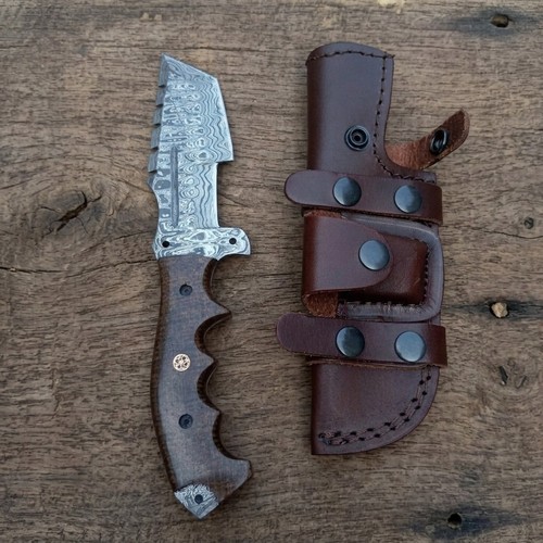 Coltello tascabile damascato