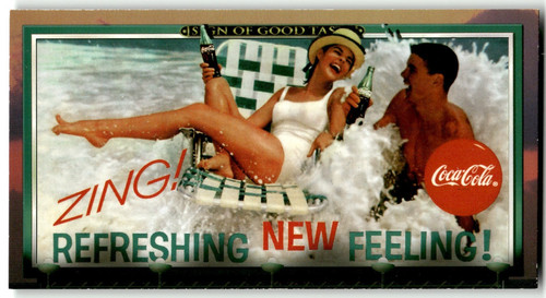 1996 collect card - collect-a-card, coca-cola