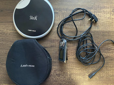 iRiver SlimX iMP-550 MP3 CD Radio Player w/Case Batteries - Tested & Working