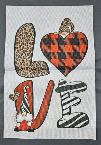 Bandiera giardino love - da,