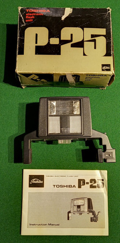 Toshiba electronic flash - , unit