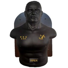 VIPER Manichino Bob da Parete Mezzo Corpo Boxe MMA Allenamento Sparring Nero