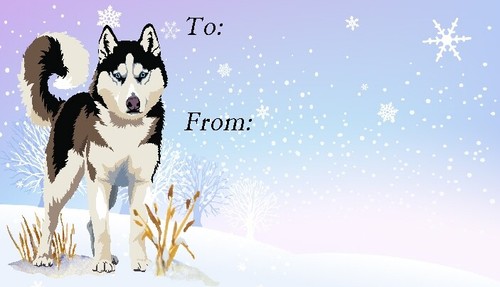 Etichette natalizie siberian - natalizie,
