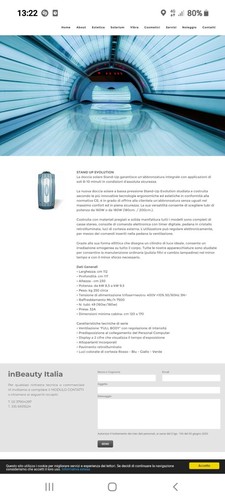 Lampada abbronzante