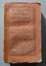 ANTONIO CESARI-RIME (gravi e