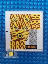 LEGO DINO SOLO FOGLIO ADESIVO