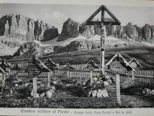Cimitero militare pordoi - militare,