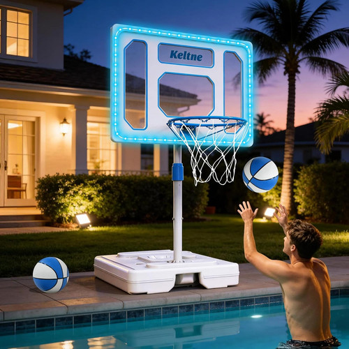 Oversized pool basketball hoop - oversized,