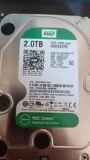 Disco HDD 3,5" WESTERN DIGITAL GREEN WD20EZRX 2TB USATO TESTATO