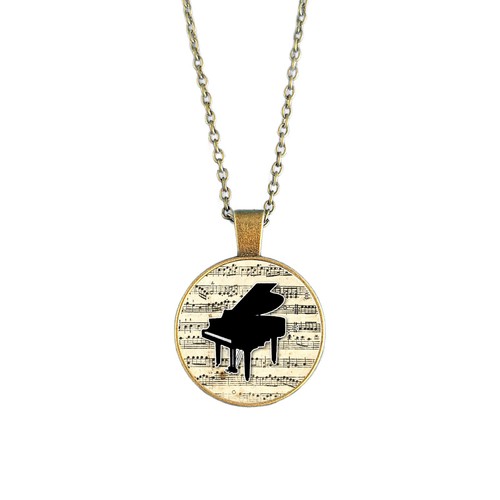 Collana pianoforte coda - pianoforte, a