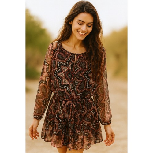 Gypsy05 mini abito seta - mini,