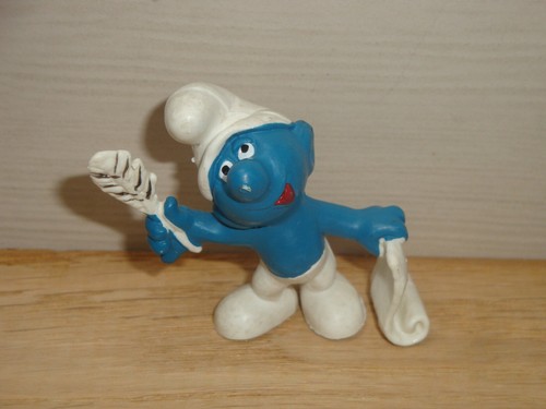 Puffi puffo poeta - puffo,