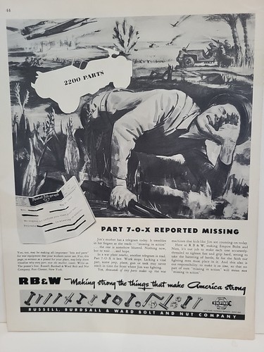 Pubblicità stampa 1943