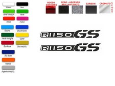 ADESIVI LOGO SCRITTA BMW GS R