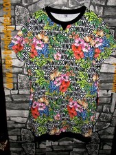   woman vintage  MOSCHINO  Milan cotton mix  dress abito cotone '90s Italy
