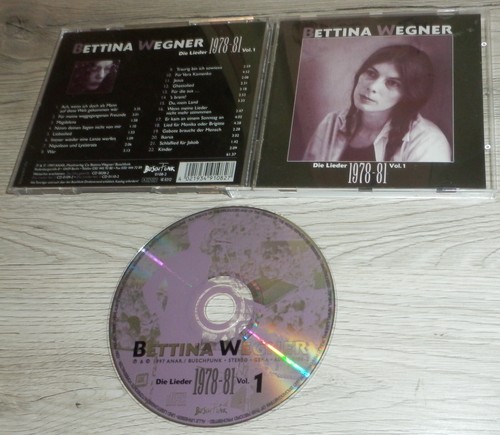 Bettina wegner die lieder - wegner,