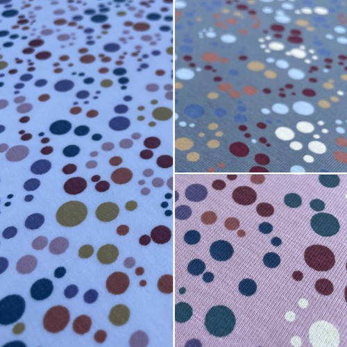 Maglietta elastica pois - maglietta,
