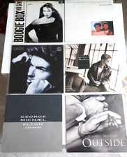 George Michael Elton John Boogie Box 6 Vinili 12 Pollici Remix Lotto"